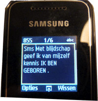 SMS-bericht